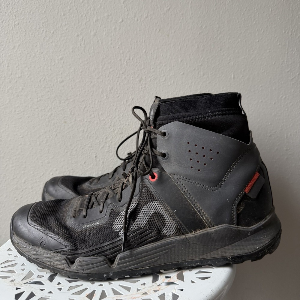Adidas Five Ten Trailcross GTX‎ Shoes Mens Size 11.5 Black Gore-Tex MTB Bike